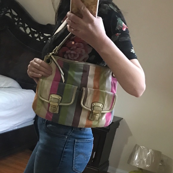 OCoach Poppy Legacy Stripe Hippie - Picture 2 of 8